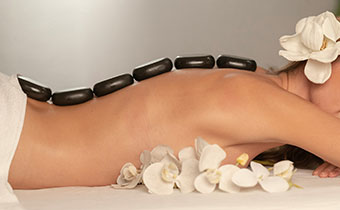 Hot stone massage