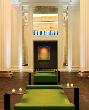 Pre-function foyer between Sheffield and Sofia ballrooms at Kimpton Hotel Monaco Pittsburgh